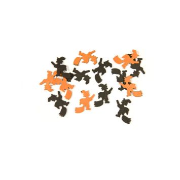 15 confettis de table en bois sorcière | jourdefete.com