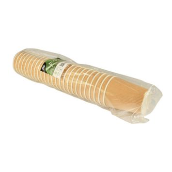25 Gobelets en Carton "Pure" 