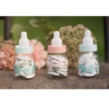 4 Rubans Assortis "Baby" - Rose Pastel