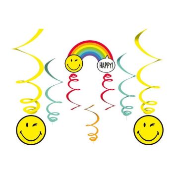 decoration-anniversaire-smiley-papier |jourdefete.com