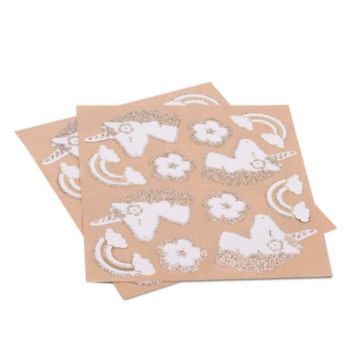 Sachet de 24 Stickers "Jolie Licorne"