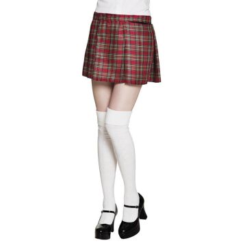 Jupe Ecossaise pour Femme - Rouge