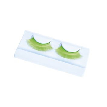 Faux cils fluo - Vert