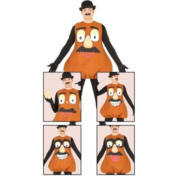 Costume Monsieur Patate Homme - Taille Unique