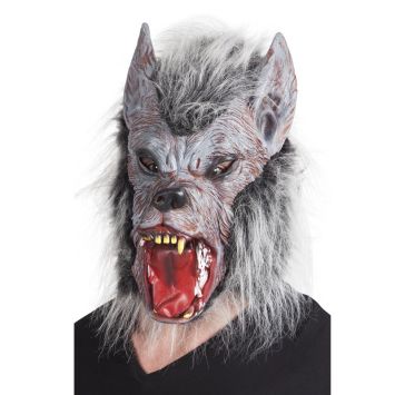 Masque de Loup-Garou avec Fourrure