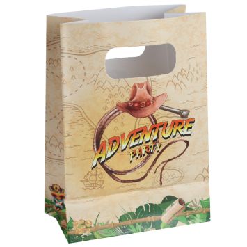 10 sachets en papier - 13 x 7 x 18 cm - Collection Aventurier