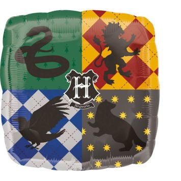 Ballon Aluminium Arrondi avec Poids - Harry Potter - Diamètre 43 cm | jourdefete.com