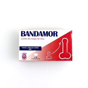 Boite de Médicaments Bonbons Humoristiques " Bandamor"