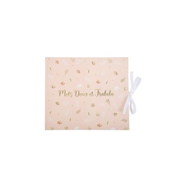 livre or anniversaire boho | jourdefete.com