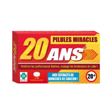 Bonbons sucrés Pilules Miracles - Age au Choix