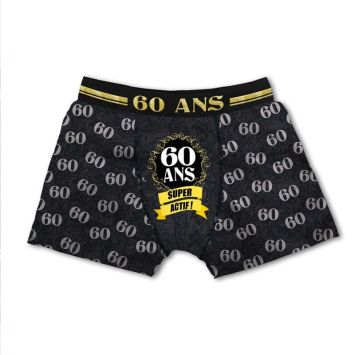 Un super boxer pour célébrer les 60 ans | jourdefete.com