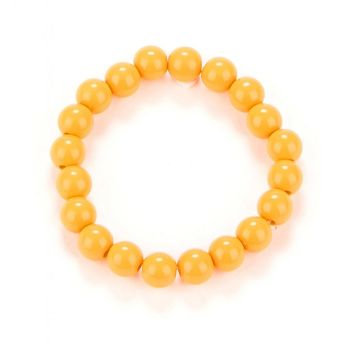 Bracelet de Perles - Orange