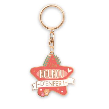 porte-cles une nounou denfer | jourdefete.com