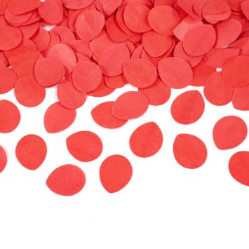 Des confettis à forme de pétales rouges | jourdefete.com