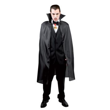 Cape de Vampire Halloween Noire