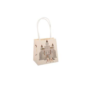 4 sacs cadeaux bordeaux gris et or | jourdefete.com