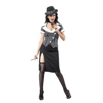 Déguisement de Gangster pour femme - Taille M/L