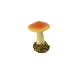 Un petit oronge qui servira de déco de table automnale | jourdefete.com