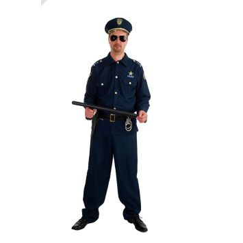 Déguisement de Policier Américain pour homme - Taille au choix