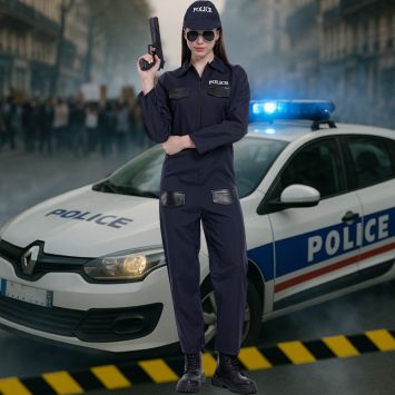 Déguisement de Policière pour femme - Taille au choix