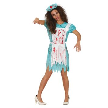 halloween-deguisement-zombie-infirmiere | jourdefete.com