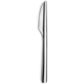 6 couteaux en acier inoxydable sur carte - 16,5 cm - Collection Slim²