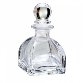 Flacon avec Bouchon en Verre - Pyramidal | jourdefete.com