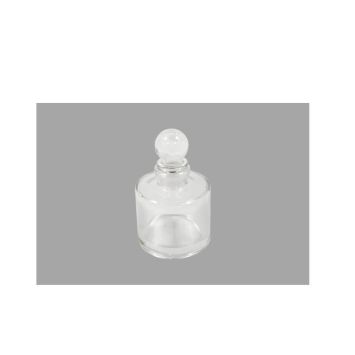fiole en verre ronde