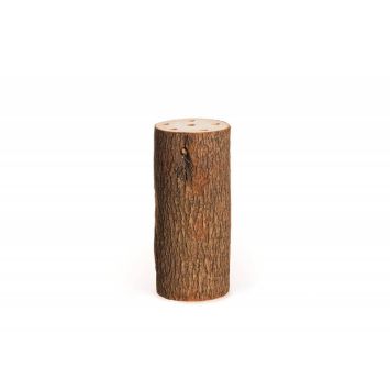 Décoration tronc en bois avec petits trous | jourdefete.com