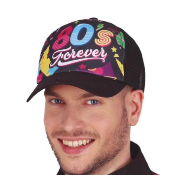 Casquette "80's Forever" des années 80 pour adulte