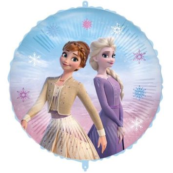 Ballon en aluminium arrondi - Diamètre 46 cm - La Reine des Neiges 2™