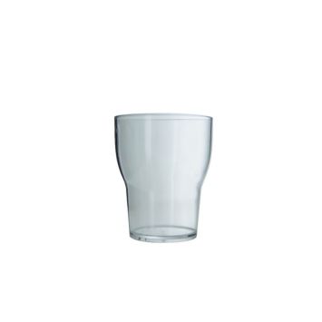 verre à eau incassable et réutilisable 20 cl