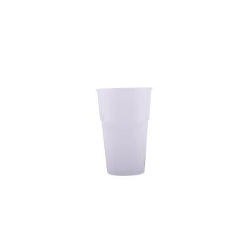 50 gobelets réutilisables transparent 33 cl