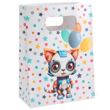 10 sachets en papier - 13 x 7 x 18 cm - Collection Happy Cop's