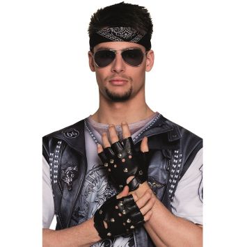 Gants de Motard Noirs
