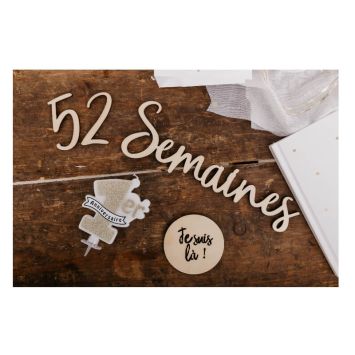 Kit de jolis mots en bois - Les premières années de bébé