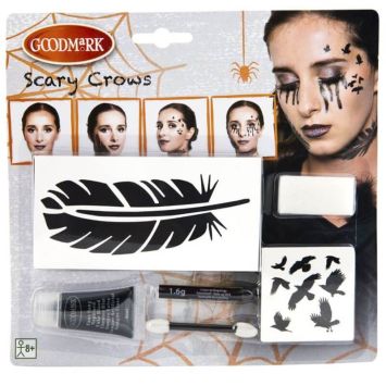 Kit de Maquillage - Corbeau Effrayant | jourdefete.com