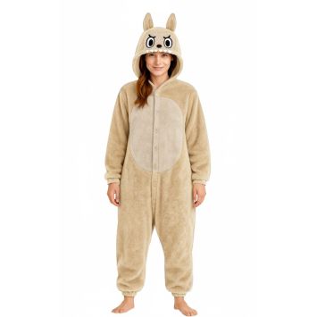 Déguisement de Lulu Monster Beige pour femme - Taille unique