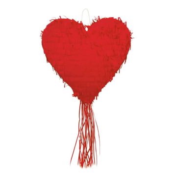 Piñata à tirer - Cœur Rouge | jourdefete.com