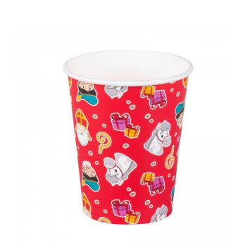 10 gobelets carton saint nicolas