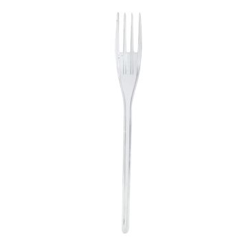 Pack de 20 Fourchettes en Plastique - Transparente