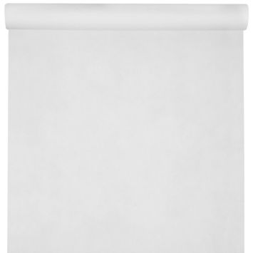 Une nappe en airlaid blanche de 25 mètres pour votre événement | jourdefete.com